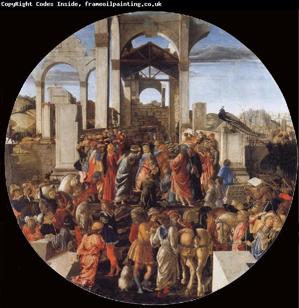 Sandro Botticelli The Adoration of the Kings